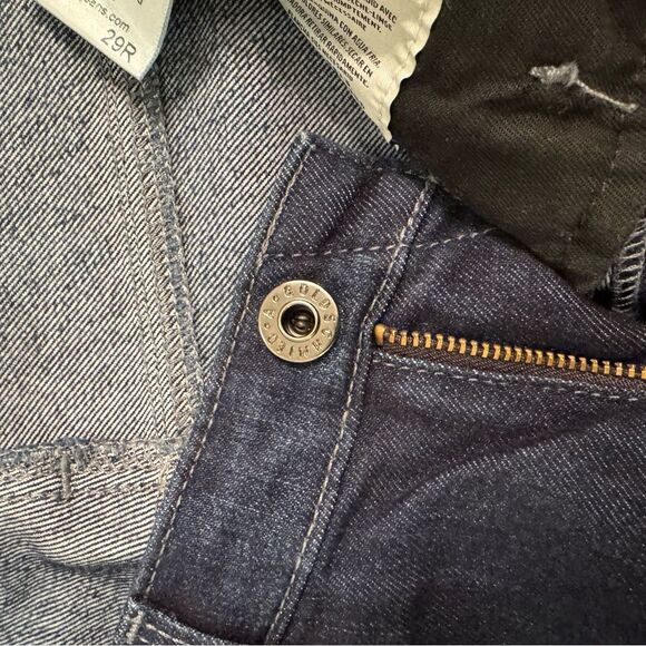 Dark Blue Women's Jeans cigarette AG fall denim winter school football 29r - Picture 4 of 9